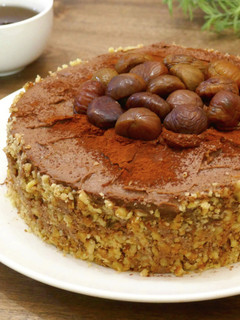 砂糖なし☆チョコのデコレーションケーキ-レシピのメイン写真
