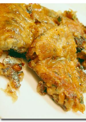 ニラも一緒 ♪ トロッと ♪ 蓮根板焼き-レシピのメイン写真