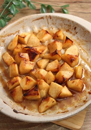 簡単！焼きリンゴ-レシピのメイン写真