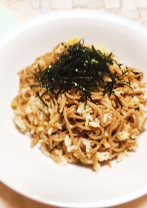 ソース味じゃない蕎麦メシ-レシピのメイン写真