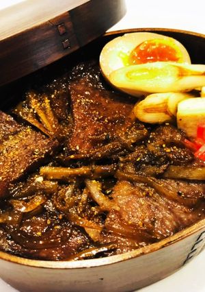 牛鍋弁当☆-レシピのメイン写真