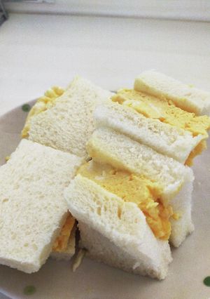 家事ヤロウ「天のや風厚焼き玉子サンド」-レシピのメイン写真