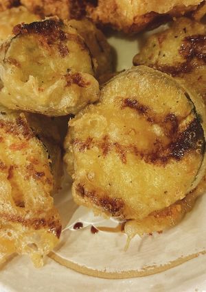 ズッキーニのチーズ風味揚げ-レシピのメイン写真
