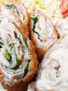 ♪︎大葉とチーズ♡ミルフィーユ豚カツ♪︎-レシピのメイン写真