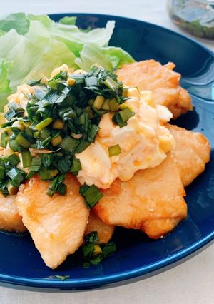 にらポンタルタルチキン♪-レシピのメイン写真