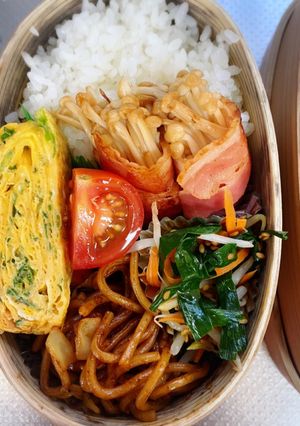 もやしナムル弁当-レシピのメイン写真