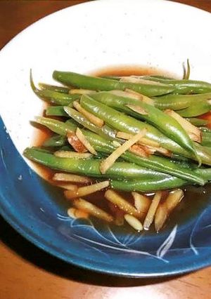 いんげんの生姜醤油煮-レシピのメイン写真