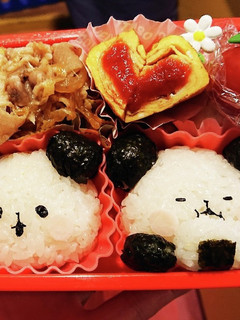 もちもちぱんだ おにぎり弁当-レシピのメイン写真