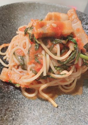 基本のトマトソースパスタ-レシピのメイン写真