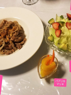 蓮根&豚肉生姜ガーリック醤油炒め♡-レシピのメイン写真