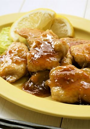 簡単♪鶏胸肉のマーマレード照り焼き-レシピのメイン写真