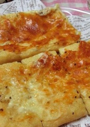 フライパンで簡単☆油揚げのチーズせんべい-レシピのメイン写真