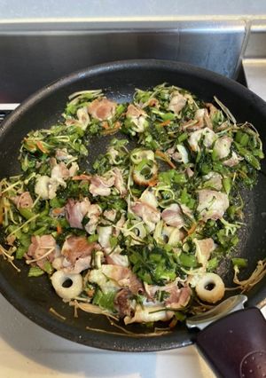 ごはんが進む！！野沢菜丼-レシピのメイン写真