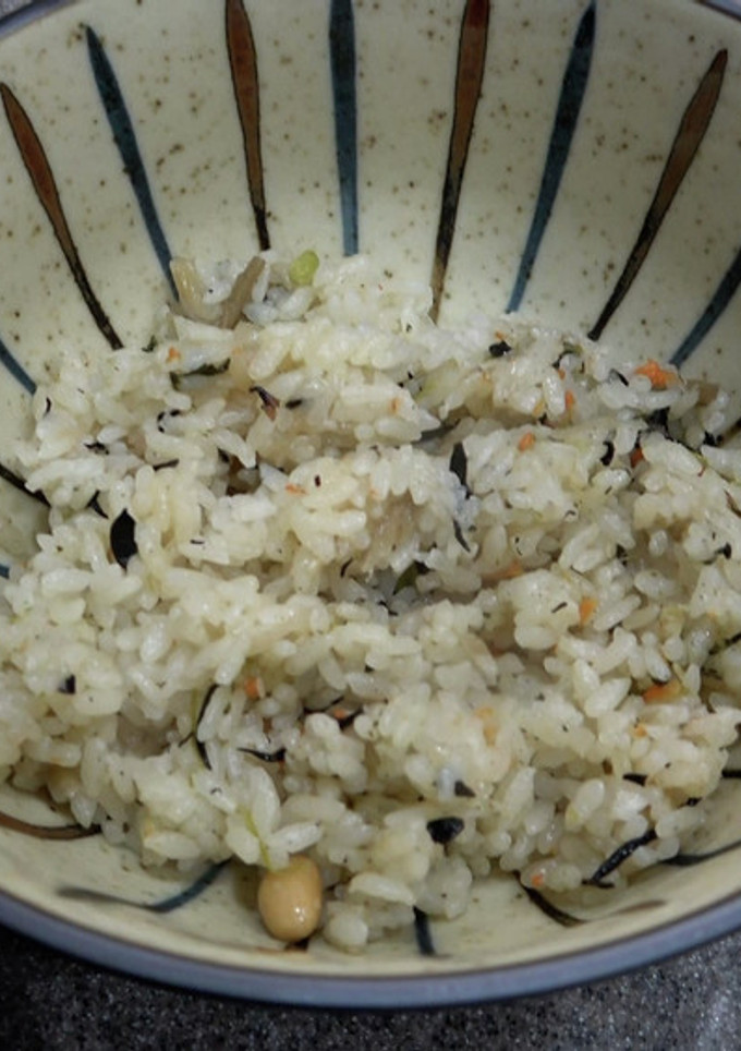 6種の和惣菜炊き込みご飯-レシピのメイン写真