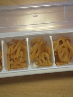 簡単!れんこんきんぴら(お弁当用)-レシピのメイン写真
