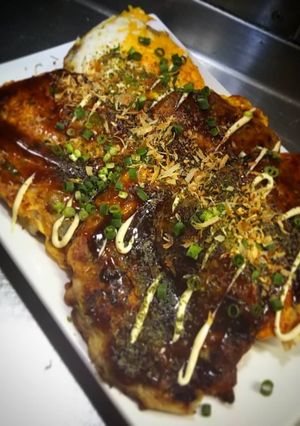 牛スジのミニお好み焼き(*≧∀≦*)-レシピのメイン写真