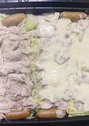 親父のズボラ蒸し料理（ホットプレート-レシピのメイン写真