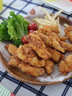鶏むね肉のスティック唐揚げ-レシピのメイン写真