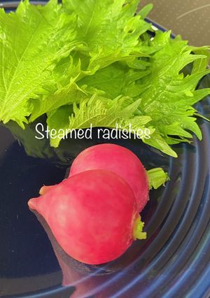 #時短 スチームラディッシュとお吸い物-レシピのメイン写真