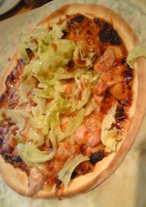 ☆我が家の定番ピザ☆　照り焼きチキンピザ-レシピのメイン写真