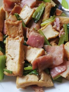 厚揚げとベーコンの甘酒醤油炒め-レシピのメイン写真