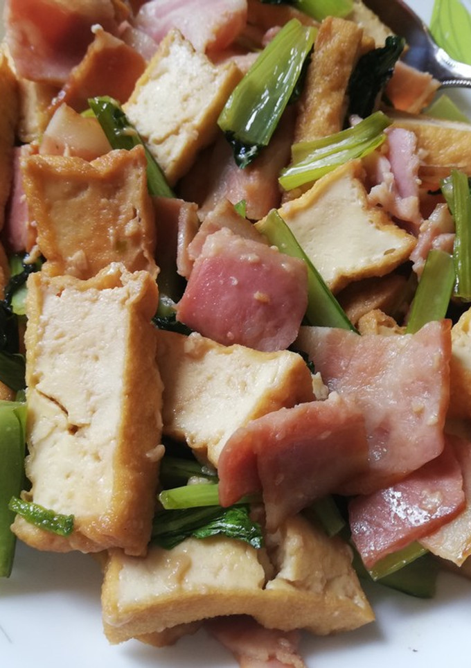 厚揚げとベーコンの甘酒醤油炒め-レシピのメイン写真