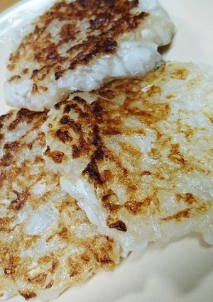 新玉ねぎのもちもち焼き(^q^)-レシピのメイン写真