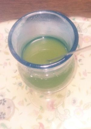介護食!お茶にトロミをつけて喉ごしよく-レシピのメイン写真