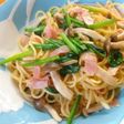 めんつゆで和風パスタ