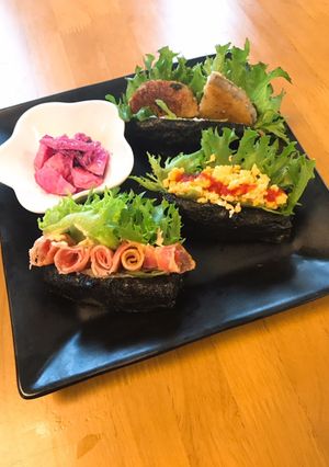 ぱっかんおむすび♡ランチ♡覚書です-レシピのメイン写真