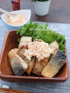 焼きサバの紅生姜タルタルがけ-レシピのメイン写真