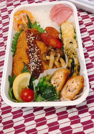 パートナーのお弁当　覚書です-レシピのメイン写真