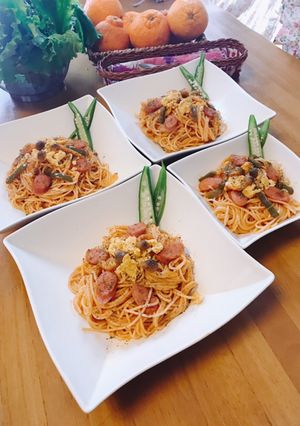 ナポリタン♡ランチ♡覚書です♡-レシピのメイン写真