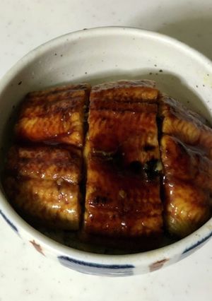 うな丼（市販のタレ付きウナギ）-レシピのメイン写真