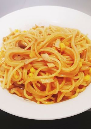 レンジで簡単◎シンプルなナポリタン-レシピのメイン写真