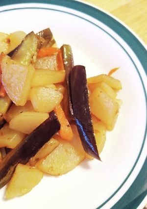 なすじゃが時短煮-レシピのメイン写真