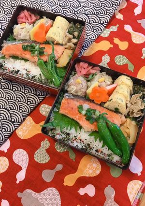 パートナーと次女のお弁当♡覚書記録です♡-レシピのメイン写真