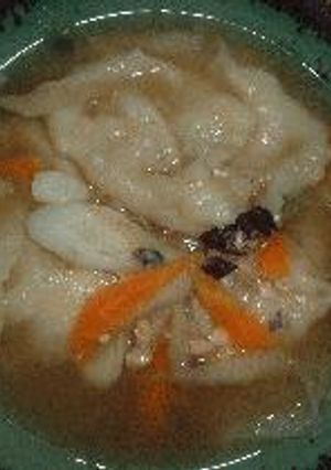 すいとん（ひっつみ）＝サバ缶のダシ＝-レシピのメイン写真