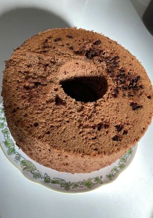 簡単チョコシフォンケーキ-レシピのメイン写真