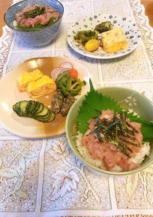ネギトロ丼♡覚書記録でございます♡-レシピのメイン写真
