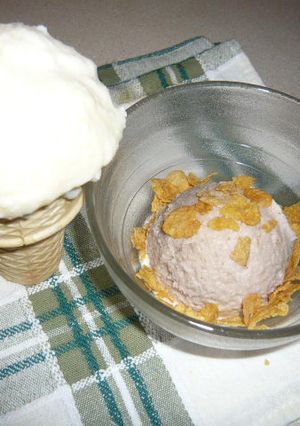 卵不使用！超簡単・懐かしいアイスクリーム-レシピのメイン写真