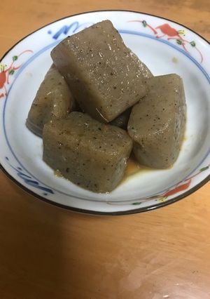 あと１品に！簡単こんにゃく煮-レシピのメイン写真