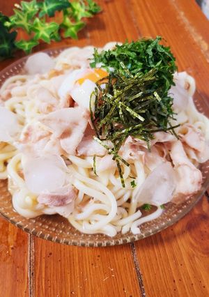 簡単♪豚しゃぶサラダうどん-レシピのメイン写真