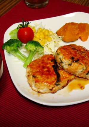 ヘルシー☆簡単 豆腐ハンバーグ-レシピのメイン写真