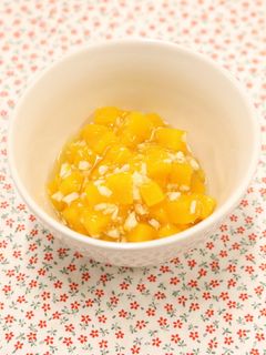 【離乳食中期】かぼちゃのそぼろ煮-レシピのメイン写真