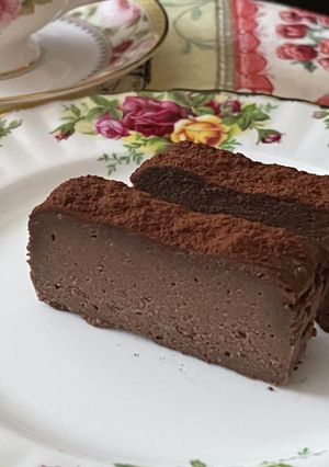 クーベルチュールで作るチョコテリーヌ-レシピのメイン写真