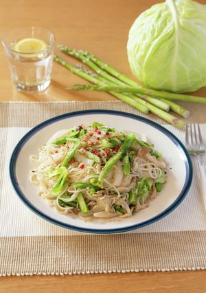 グルテンフリー♪しらすとキャベツのパスタ-レシピのメイン写真
