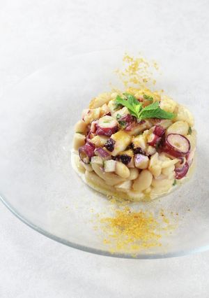 タコと白いんげん豆のサラダ シチリア風-レシピのメイン写真