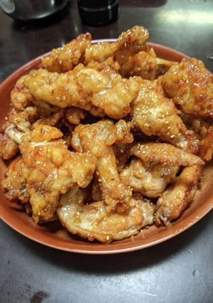 手羽元と手羽先で甘辛煮-レシピのメイン写真