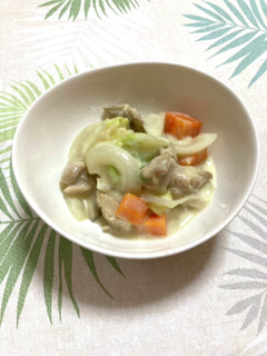 春キャベツと鶏肉のミルク煮-レシピのメイン写真